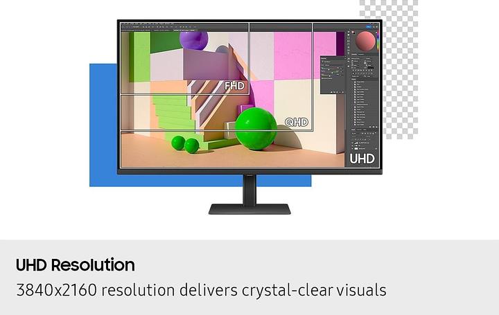 Actual product image Samsung Viewfinity S8 - S80D (3840 x 2160 Pixels, 37")
