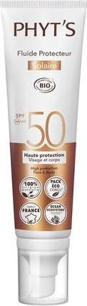 Immagine prodotto Phyt's BIO Sun Fluid Viso e Corpo SPF 50 Vitamina E - 100ml - (Crema solare viso, SPF 50, 100 ml)