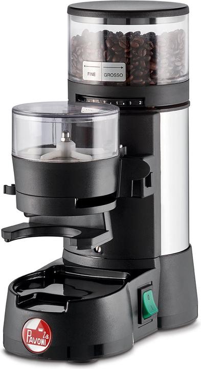 Actual product image La Mer Pavoni Smeg LPGJDL01EU koffiemolen 95 W Zwart, Zilver