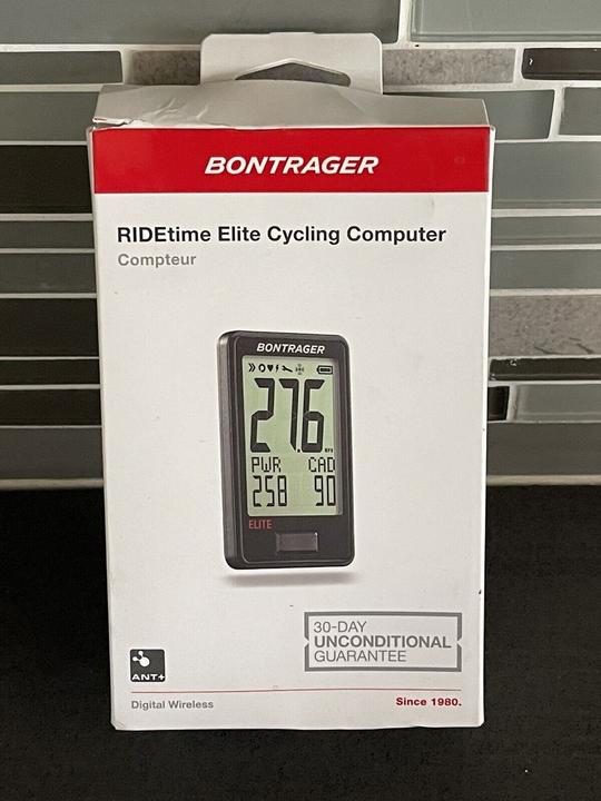 Actual product image Bontrager RIDEtime Elite Fahrradcomputer