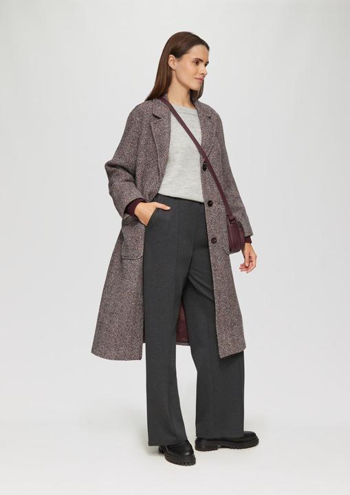 Image du produit S.Oliver Hose Wide Leg Hose aus Interlock-Jersey (34)