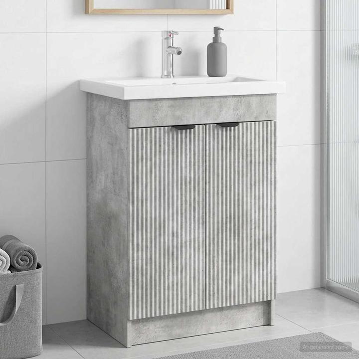Produktbild vidaXL Badezimmerschrank (37.50 x 78.50 x 81 cm)