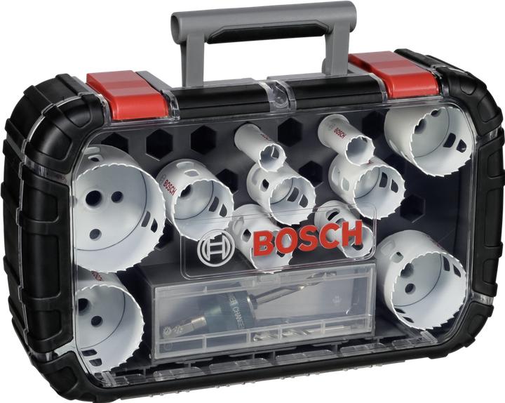 Image du produit Bosch Professional Zubehör Jeu de scies cloche Universal Progressor bois + métal (20 mm, 22 mm, 25 mm, 32 mm, 35 mm, 40 mm, 44 mm, 76 mm, 60 mm, 51 mm, 64 mm)