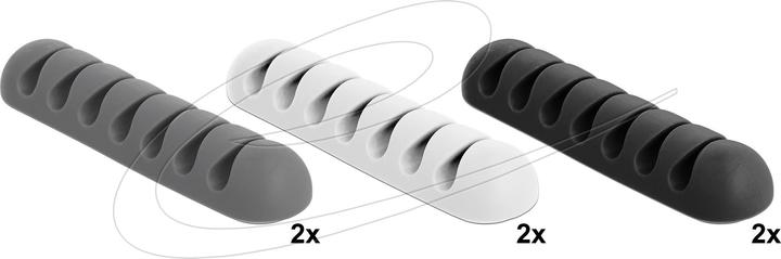 Actual product image Delock Cable holder, TPR, self-contained