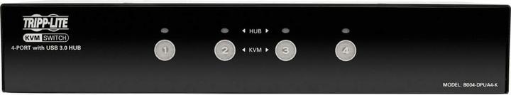 Produktbild Eaton 4-Port DisplayPort KVM Switch with Audio Cables and USB 3.0 SuperSpeed Hub