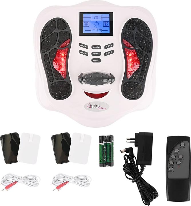 Actual product image Casativo Fussreflexzonen-Massagegerät mit IR-Wärme & Reizstrom
