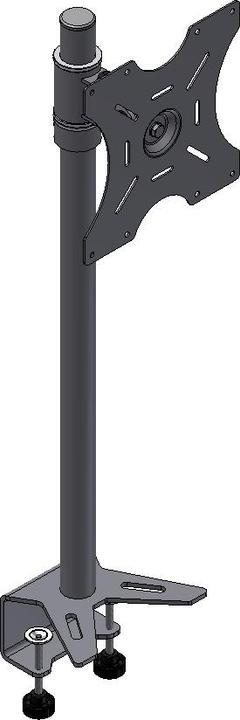 Produktbild edbak MSV2 Monitorhalterung mit Tischklemme, schwarz (Tisch, 46", 15 kg)