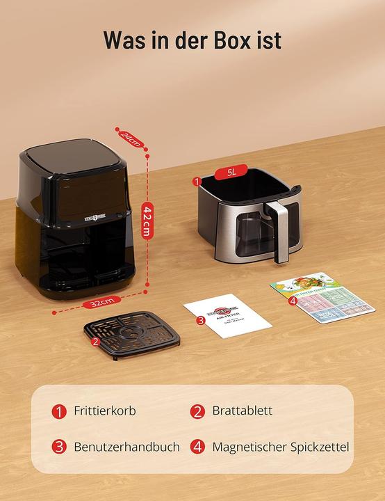 Immagine prodotto Paris Rhône Friggitrice ad aria calda 5L