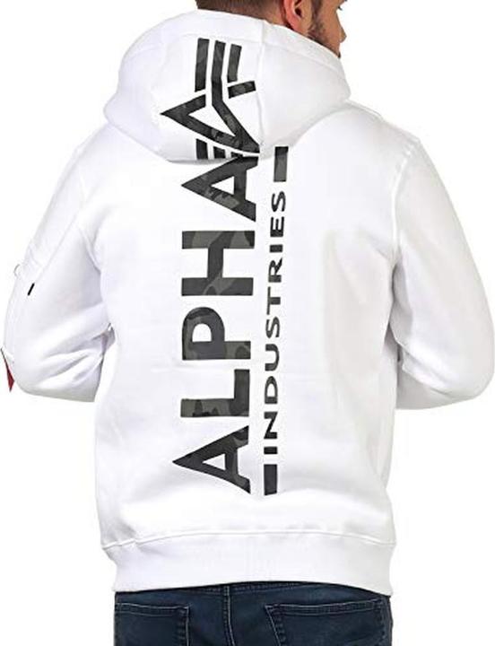 Image du produit Alpha Industries Sweat à capuche Back Print Camo Print (S)