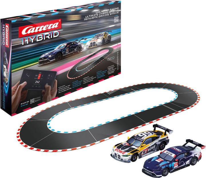 Produktbild Carrera HyperDrive Fury, Hybrid KI Gaming Rennaction Set