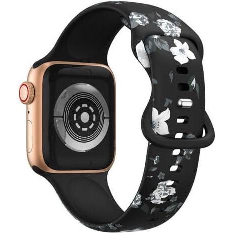 Thumbnail - Strap-it Armband (Silikon, Apple Watch), Uhrenarmband, Grau