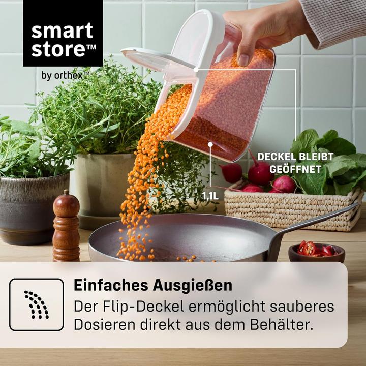 Produktbild Smartstore 2-teiliges Vorratsbehälter-Set (1.70 l)