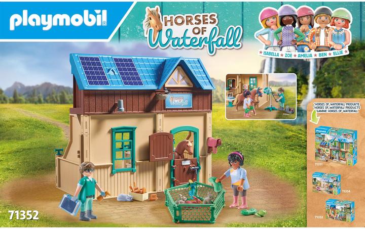 Actual product image Playmobil Riding therapy & veterinary practice (71352, Playmobil Horses of Waterfall)