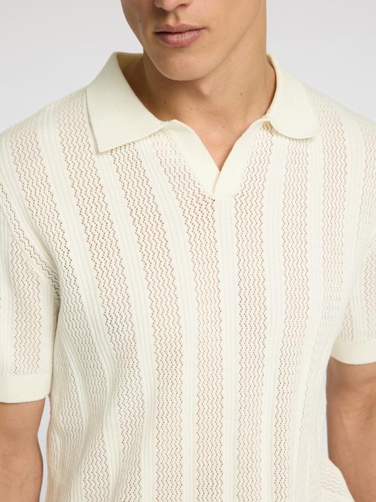 Image du produit Selected 100% Baumwoll Polohemd aus Strick (M)