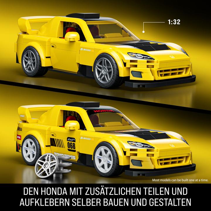 Produktbild Mattel Brick Shop Hot Wheels Speed Honda 1