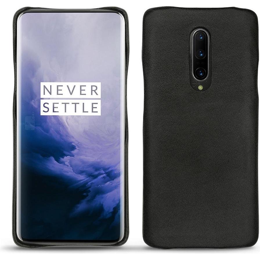 Thumbnail - Noreve Lederschutzhülle (OnePlus 7 Pro), Smartphone Hülle, Schwarz