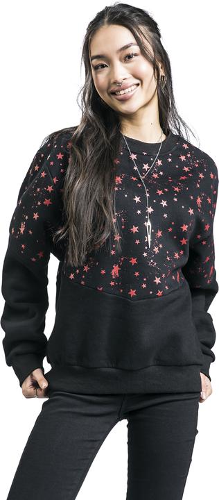 Produktbild RED by EMP Sweatshirt mit Sternen (M)