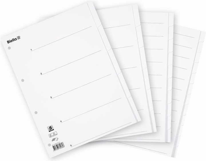 Image du produit Biella Enregistrer le format complet blanc