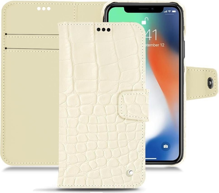 Produktbild Noreve Lederschutzhülle Wallet (Apple iPhone XS Max)