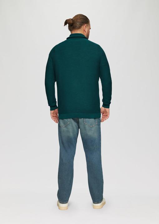 Immagine prodotto s.Oliver Strickpullover Strickpullover mit Schalkragen (XXL)