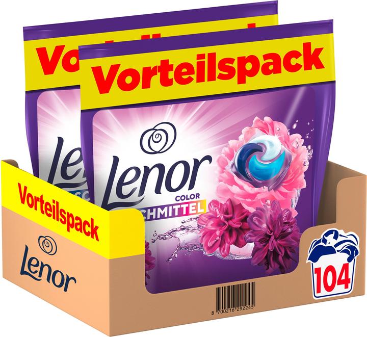 Lenor Amethist Bloemendroom (104 Wascycli, Pods)