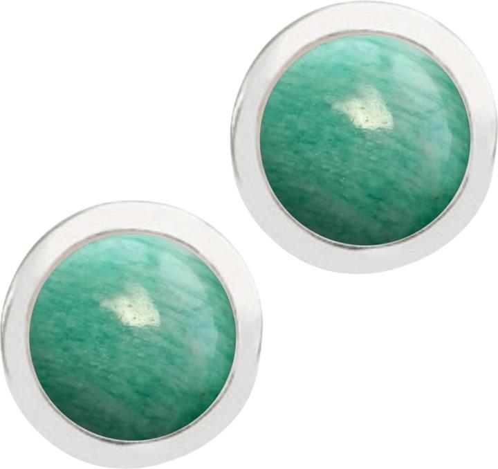 Immagine prodotto Steinkult Ohrstecker Amazonit "Pure" (Amazonite)