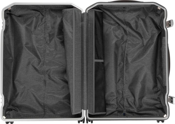 Produktbild Piquadro PQ-Light - Ultra Slim Grosser Hartschalentrolley Schwarz/Leder (67 l)