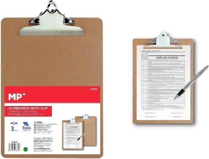 Image du produit Main paper A4-Block mit Clip (A4)