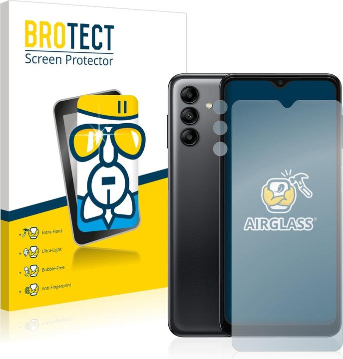 Actual product image BROTECT AirGlass Glass (1 pcs., Samsung Galaxy A04S)