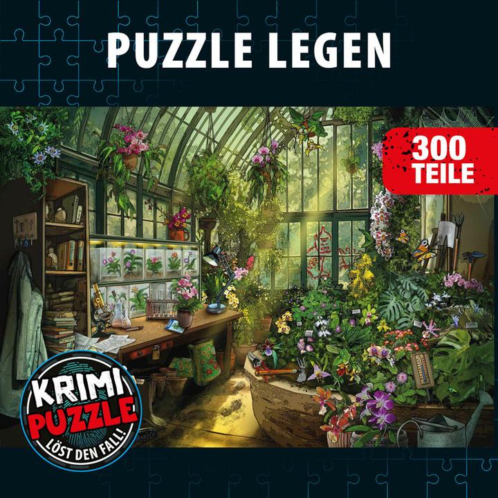 Actual product image Kosmos Crime puzzle: The three??? - The bloom of doom (300 pieces)