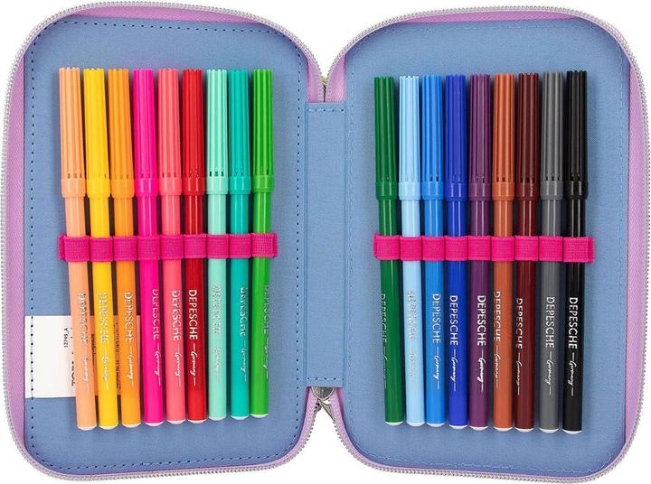 Actual product image Depesche TOPModel Triple Pencil Case FLASH ( 0412749 )