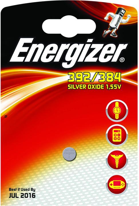 Image du produit Energizer Multidrain 392/384 1.5V S (1 pcs, LR41, 47 mAh)