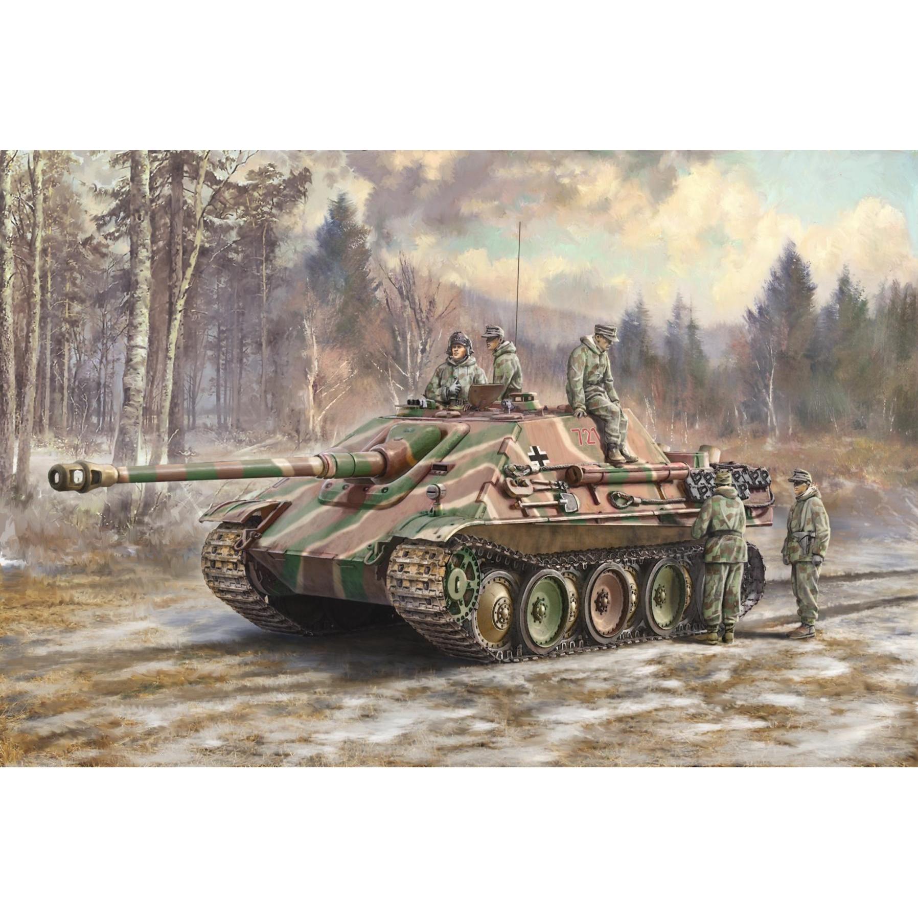 Italeri 1:35 Sd.Kfz.173 Jagdpanther+winter crew