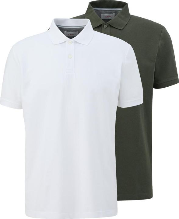 Produktbild s.Oliver 2er Pack Basic Poloshirt (L)