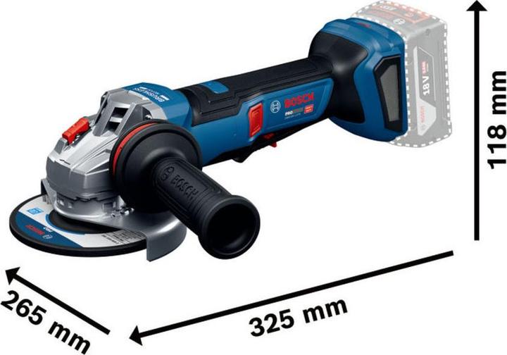 Produktbild Bosch Professional GWS 18V-11 PS (125 mm)