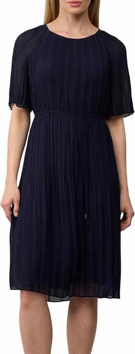 Image du produit s.Oliver Kleid Plissiertes Chiffonkleid mit Bindegürtel (44)