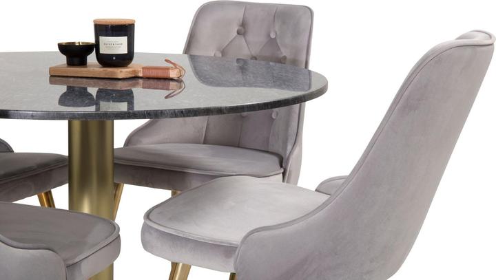 Produktbild Ebuy24 Essgruppe Estelle 17 (5-teilig) (Marmor)