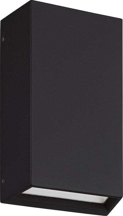 Produktbild EGLO 900886 SPONGANO LED Aussen-Wand-/Deckenleuchte 2x5W 20cm Schwarz Steuerbare Lichtfarbe IP65 (600 lm)