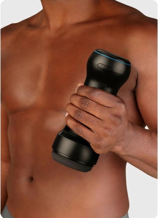 Actual product image Kiiroo Feel Pocket Stroker Crystal + PowerBlow Combo