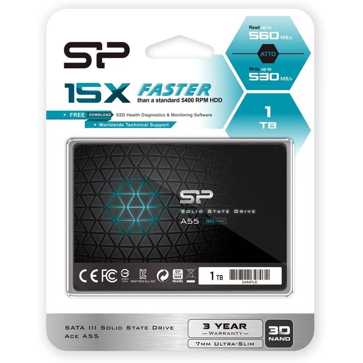 Actual product image Silicon Power Ace A55 (1000 GB, 2.5")