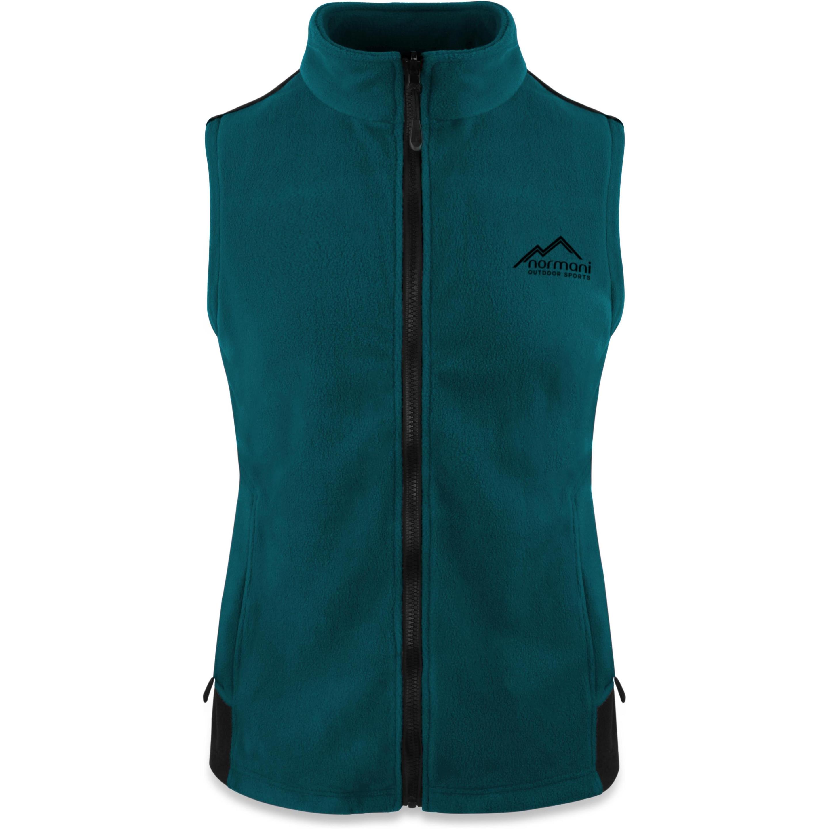 Normani, Damen, Weste, Damen Fleeceweste Barrie - 1315, Türkis, (4XL)