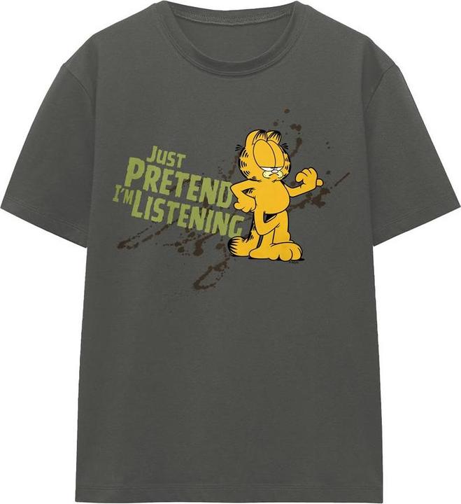 Image du produit Garfield - T-shirt JUST PRETEND I'M LISTENING - Adulte (M)