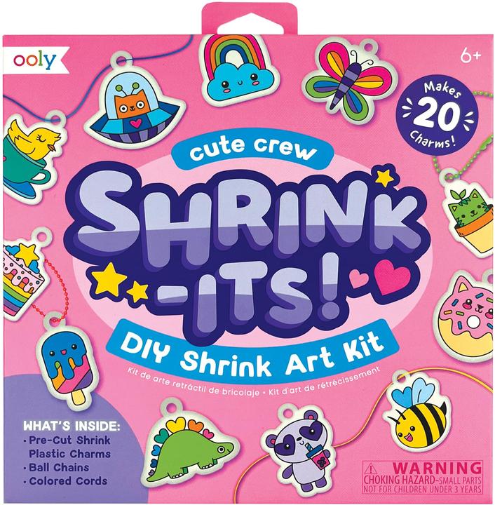 Produktbild Ooly Shrink-Its! D.I.Y. Shrink Art Kit – Süsse Crew