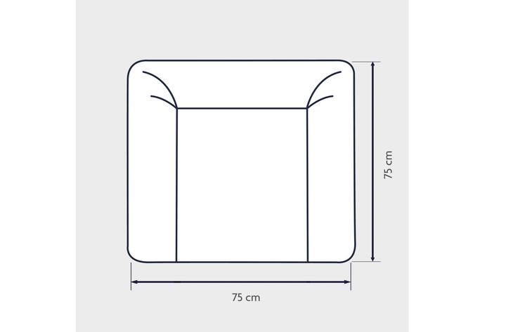 Actual product image Julius Zöllner Wickelkissen Softy Birdy, 85 x 75 cm (75 x 85 cm, 85 x 75 cm)