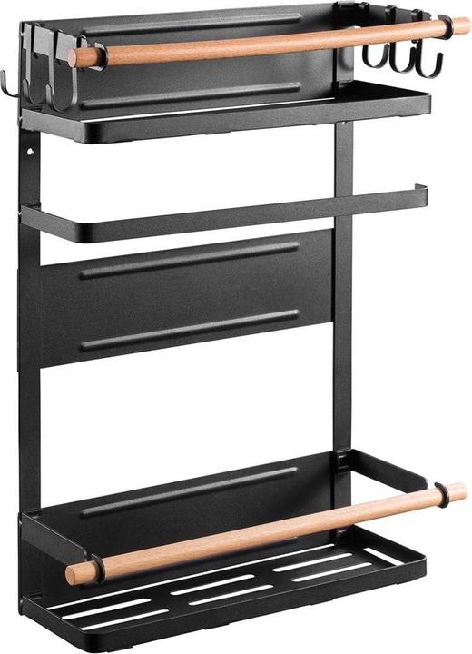 Actual product image Maclean Półka magnetyczna na lodówkę / pralkę MC-910 czarna, 12kg max