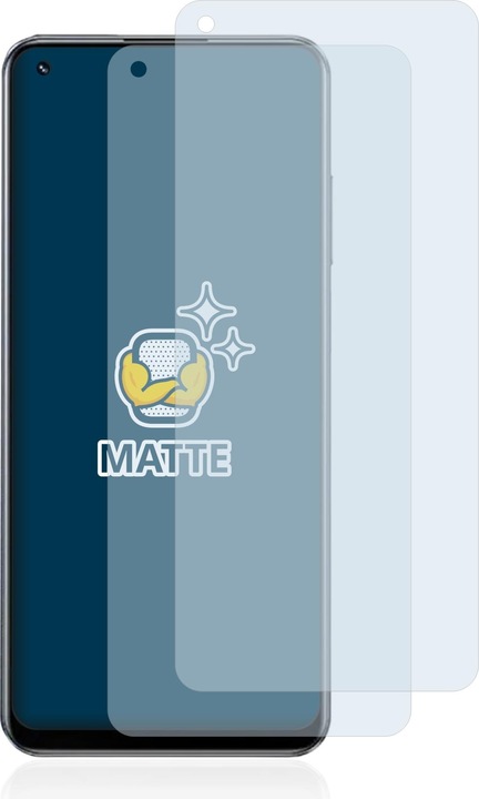 Actual product image BROTECT Anti-glare screen protector matt (2 Piece, HTC 10)