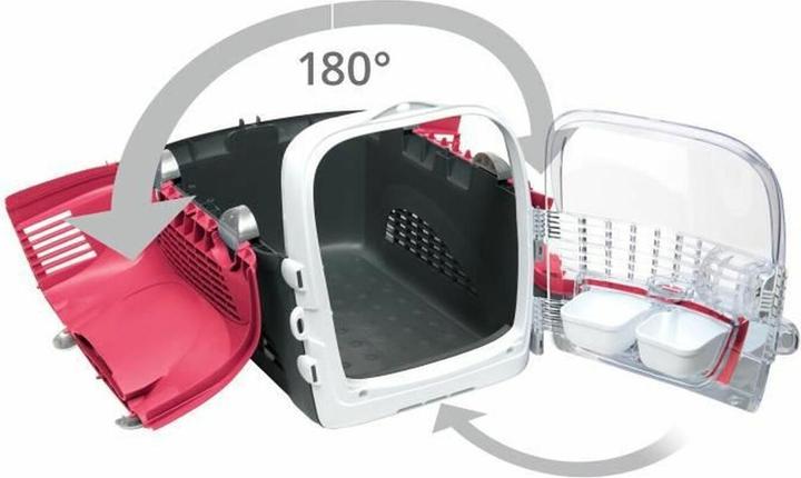 Image du produit Catit Transporter Design Cabrio, rouge (Chat, Chien)