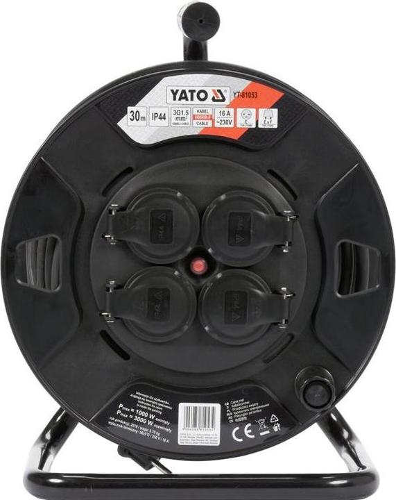 Produktbild Yato CABLE REEL 30M (30 m, 1.50 mm²)