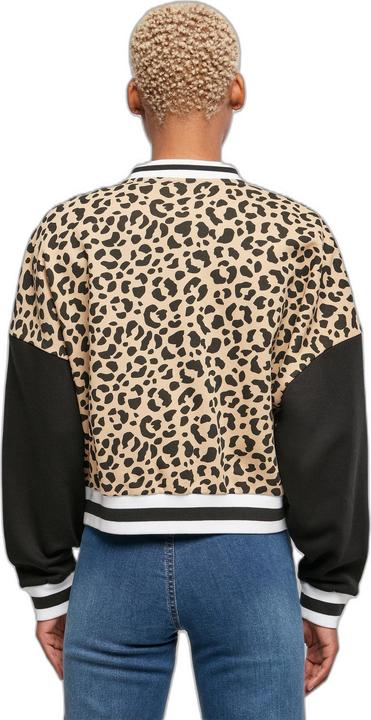 Produktbild Urban Classics Ladies AOP Oversized College Sweat Jacket - 21101 (XL)