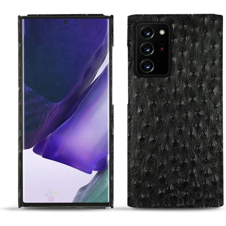 Noreve Lederschutzhülle (Samsung Galaxy Note 20 Ultra), Smartphone Hülle, Schwarz